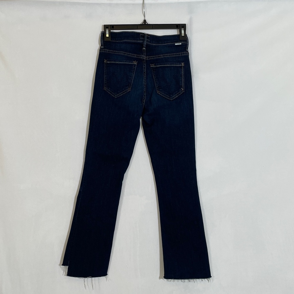 MOTHER JEANS The Insider Crop Step Fray Size 24 Off Limits EUC Like New - Picture 3 of 13